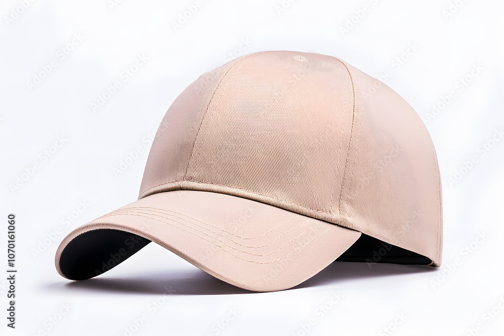 Fototapeta premium Blank Baseball cap mock up, isolated on white background
