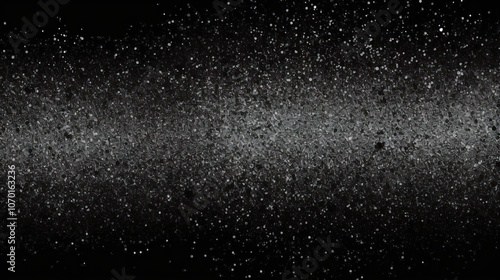 Abstract Space Background with Stars and Particles