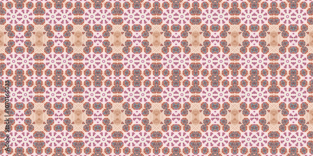 Seamless kaleidoscope pattern. The texture of the woven pattern. Endless pattern Seamless kaleidoscope pattern. The texture of the woven pattern. Endless pattern