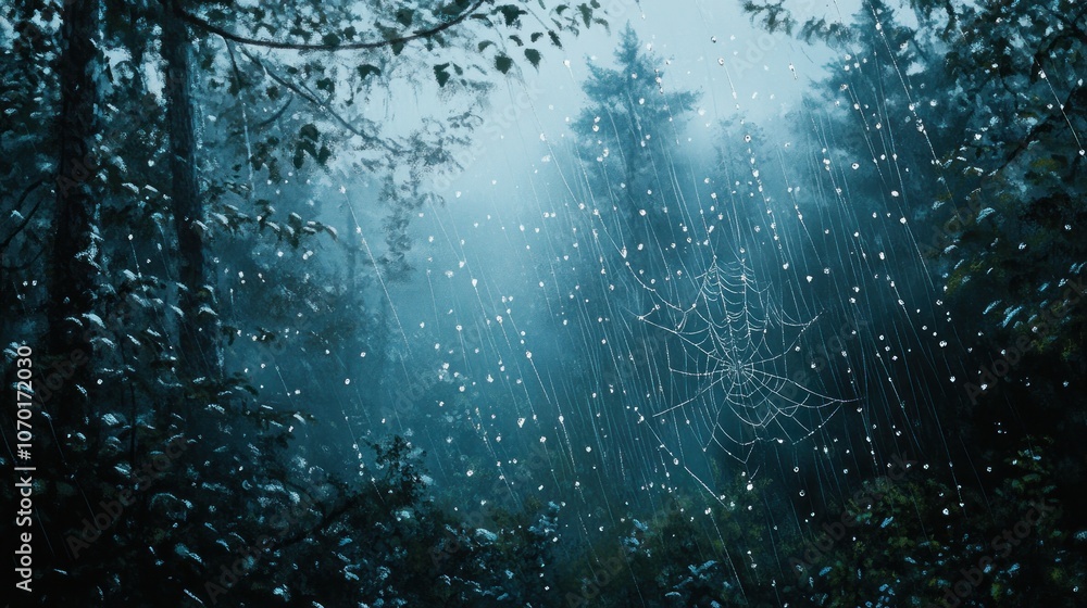 Raining in the Forest Raining in the Forest