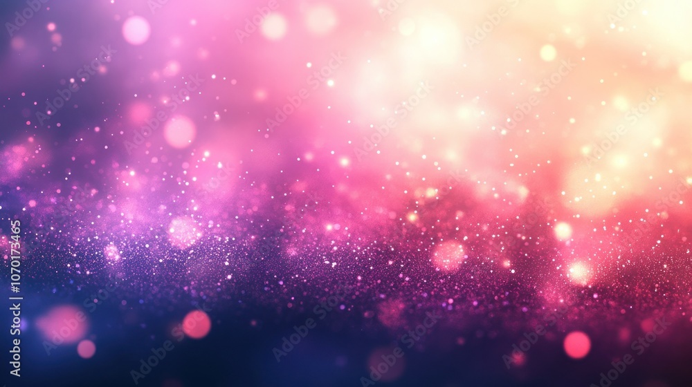 Colorful Abstract Background with Sparkles and Light Effects Colorful Abstract Background with Sparkles and Light Effects