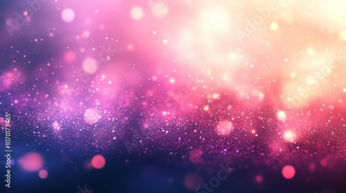 Colorful Abstract Background with Sparkles and Light Effects