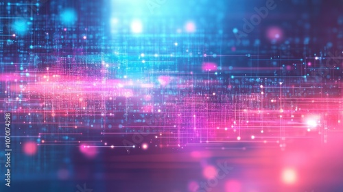 Wallpaper Mural Vibrant Digital Abstract Background Design Torontodigital.ca