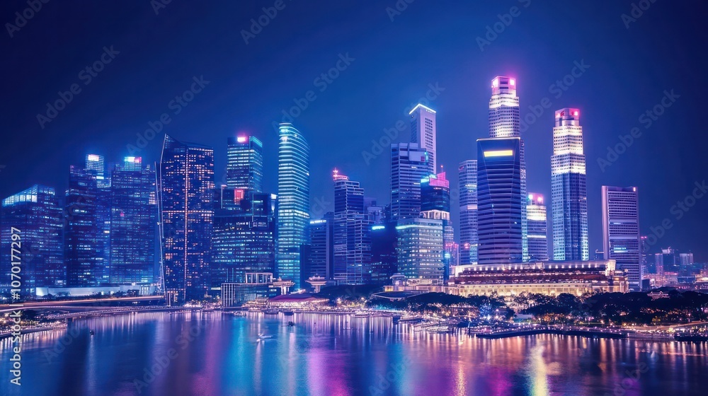 real estate financing team in Singapore developing investment partnerships, digital screens in background, real estate financing team in Singapore developing investment partnerships, digital screens in background,