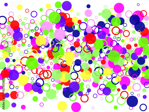 colorful confetti background