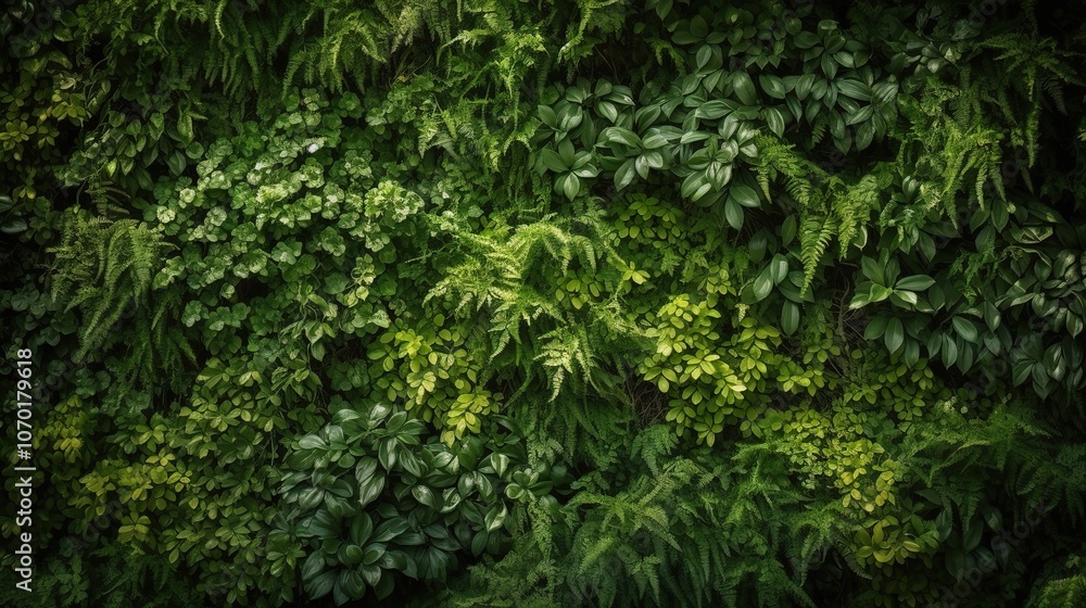 Lush Greenery in a Vibrant Nature Scene Lush Greenery in a Vibrant Nature Scene