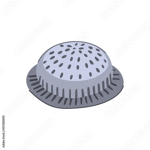 sewer drain cover cartoon. lid stormwater, infrastructure safety, access maintenance sewer drain cover sign. isolated symbol vector illustration
