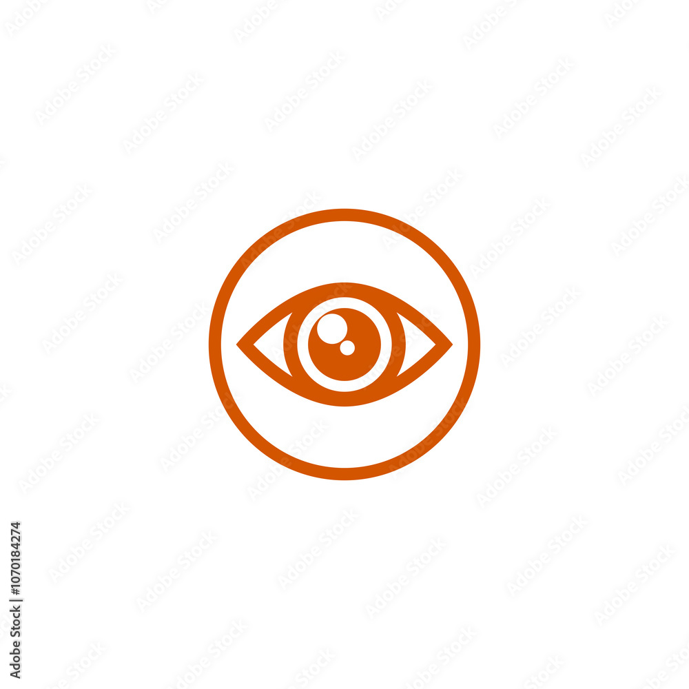Eye icon isolated on transparent background Eye icon isolated on transparent background