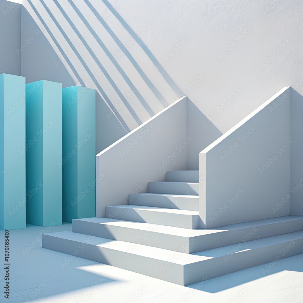 Fototapeta premium 3D backdrop for displaying products