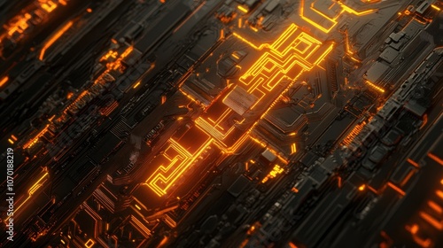 Wallpaper Mural The Neon Circuit Design Torontodigital.ca