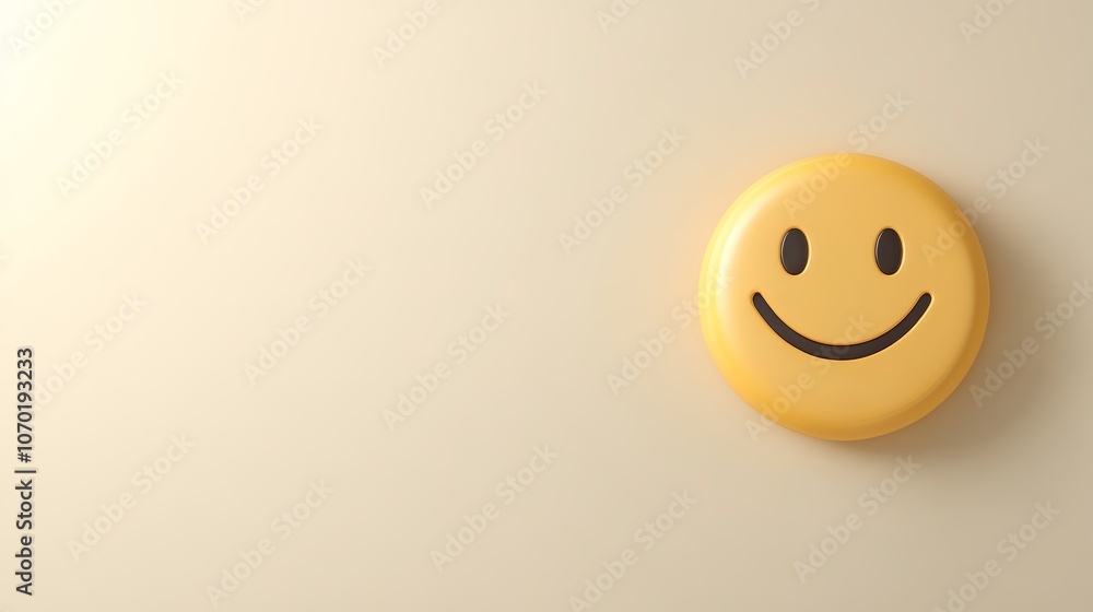 Smiley icon in a minimalistic design with soft pastel colors and subtle gradient effects on a white background, Photorealistic Smiley icon in a minimalistic design with soft pastel colors and subtle gradient effects on a white background, Photorealistic