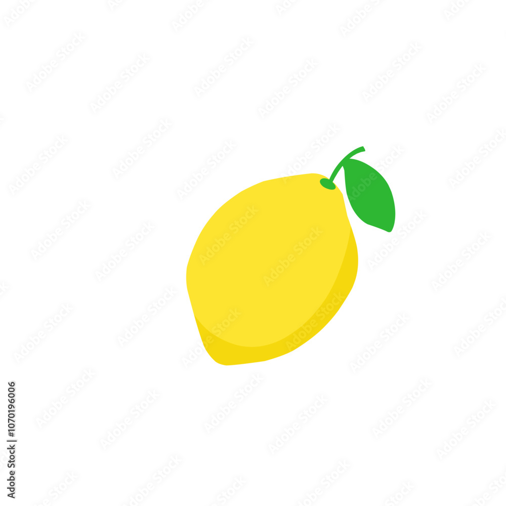 Lemon illustration icon Lemon illustration icon