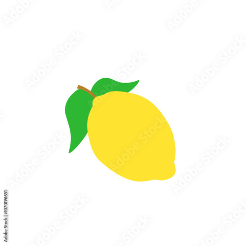 Lemon illustration icon