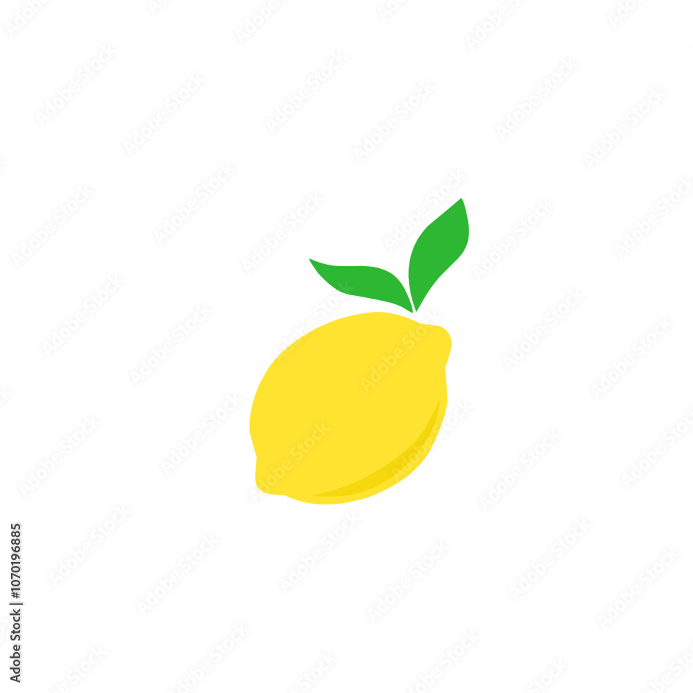 Lemon illustration icon Lemon illustration icon