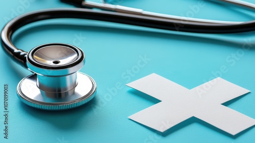 The Stethoscope and Cross Symbol
