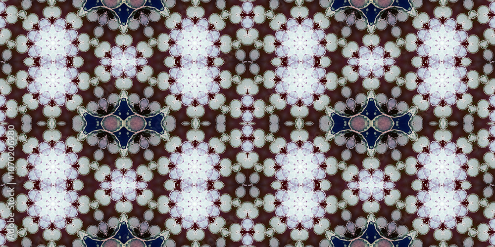 Seamless kaleidoscope pattern. The texture of the woven pattern. Endless pattern Seamless kaleidoscope pattern. The texture of the woven pattern. Endless pattern
