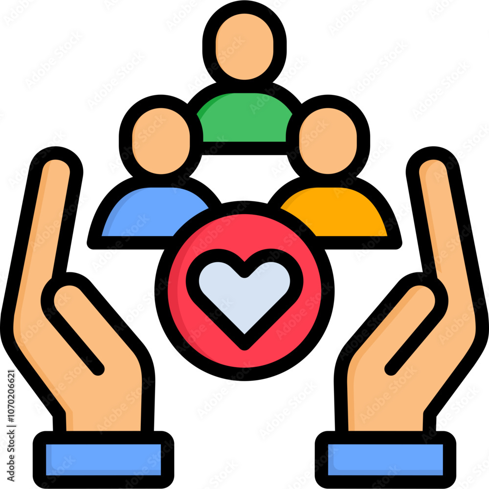 Social Service Icon Social Service Icon
