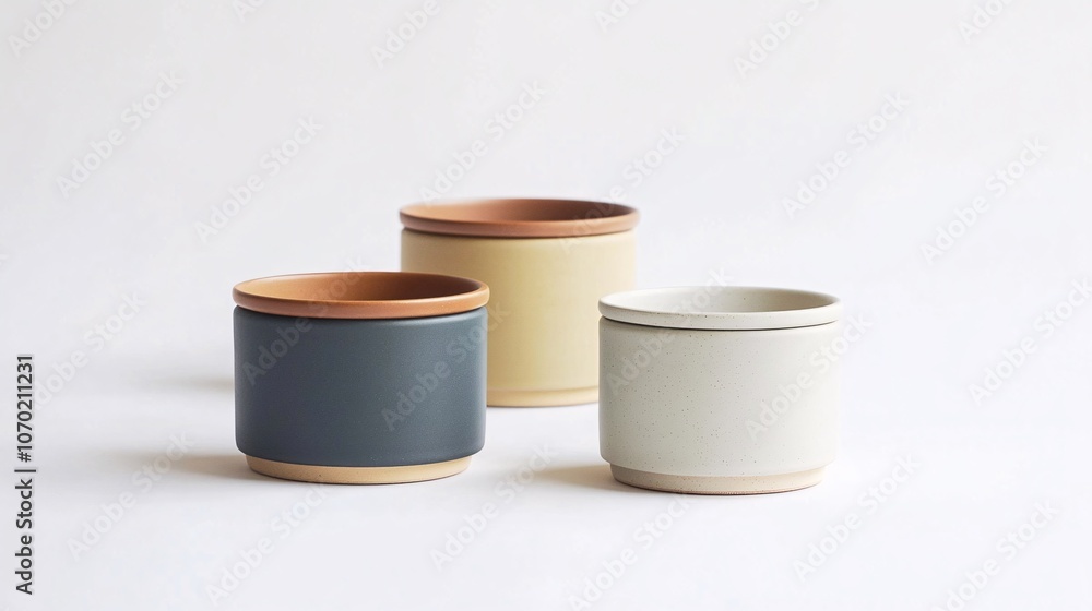 Stylish Ceramic Storage Containers with Wooden Lids | Modern Minimalist Kitchen Decor Stylish Ceramic Storage Containers with Wooden Lids | Modern Minimalist Kitchen Decor