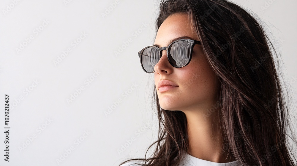Stylish Woman in Sunglasses: A Portrait of Modern Beauty Stylish Woman in Sunglasses: A Portrait of Modern Beauty