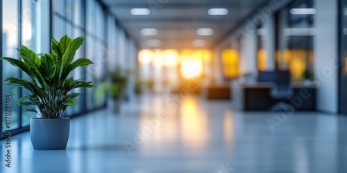 Wallpaper Mural Modern Office with Beautiful Blurred Background Light Torontodigital.ca