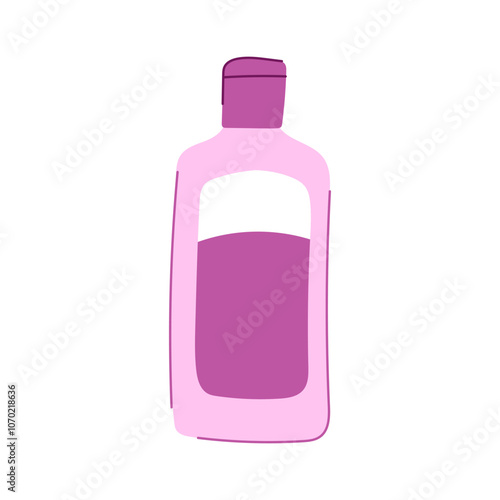 brightening face toner cartoon. toning astringent, antiaging clarifying, detoxifying rejuvenating brightening face toner sign. isolated symbol vector illustration