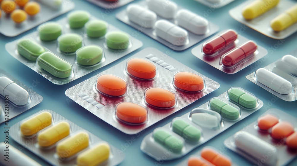 The Colorful Capsules and Tablets The Colorful Capsules and Tablets