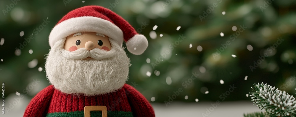 Santa brings joy to christmas celebrations with cheerful decorations and festive spirit Santa brings joy to christmas celebrations with cheerful decorations and festive spirit