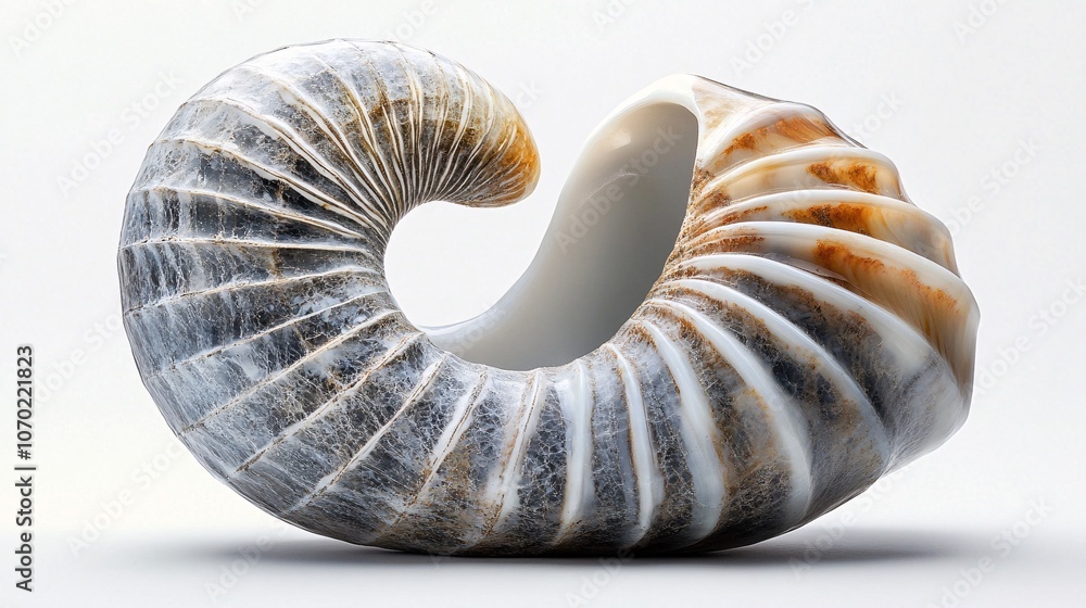 Chambered Nautilus Shell: A Symphony of Nature's Golden Ratio Chambered Nautilus Shell: A Symphony of Nature's Golden Ratio