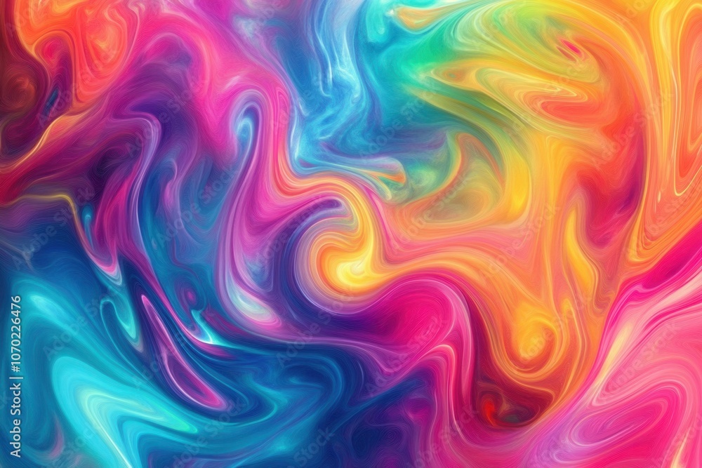 A psychedelic art piece featuring bright, swirling colors and abstract shapes. A psychedelic art piece featuring bright, swirling colors and abstract shapes.