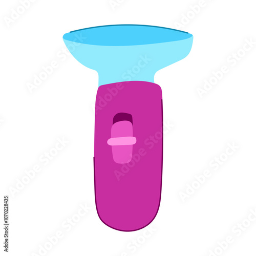 therapy facial steamer cartoon. steam beauty, purify refresh, rejuvenate treatment therapy facial steamer sign. isolated symbol vector illustration