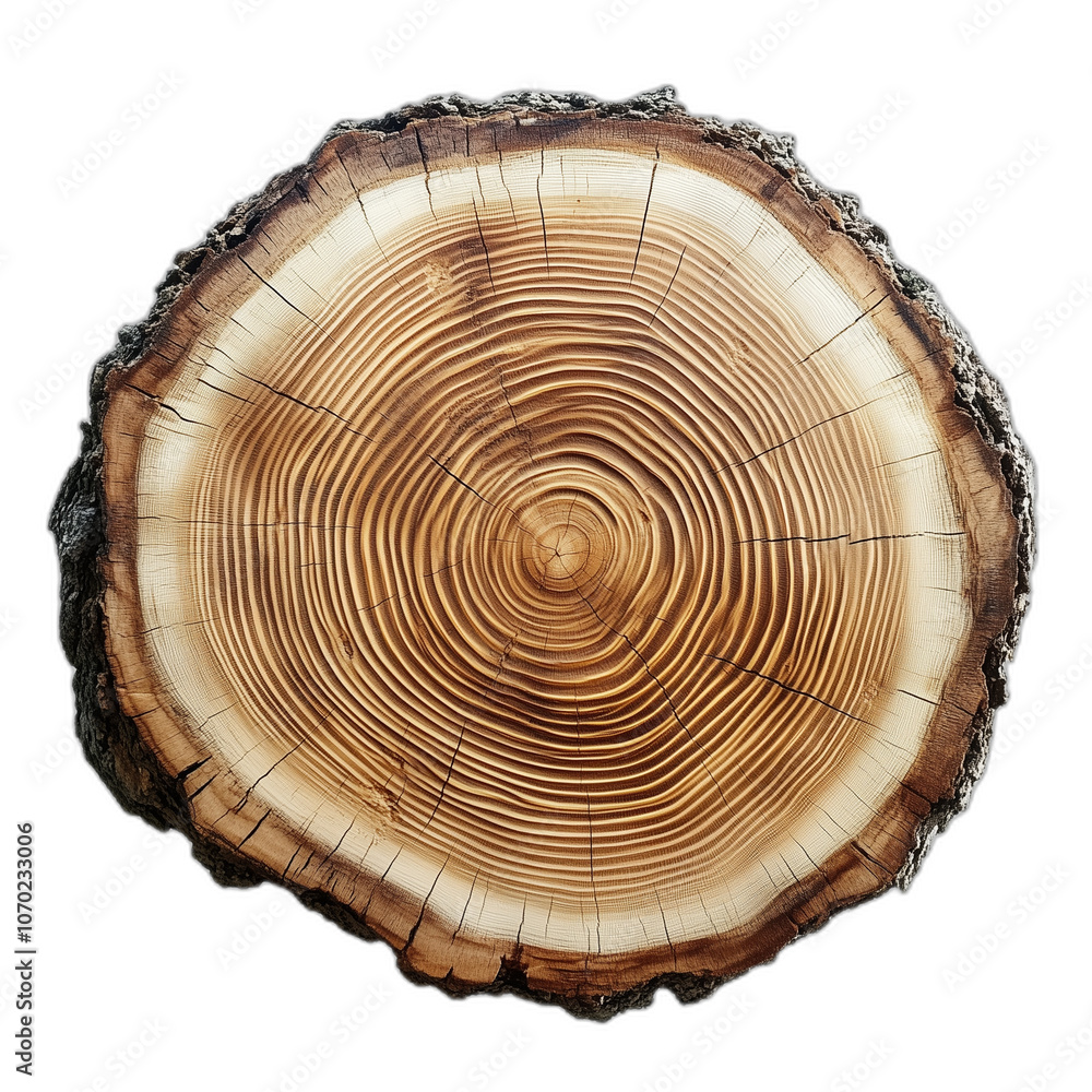 Fototapeta premium cut tree trunk