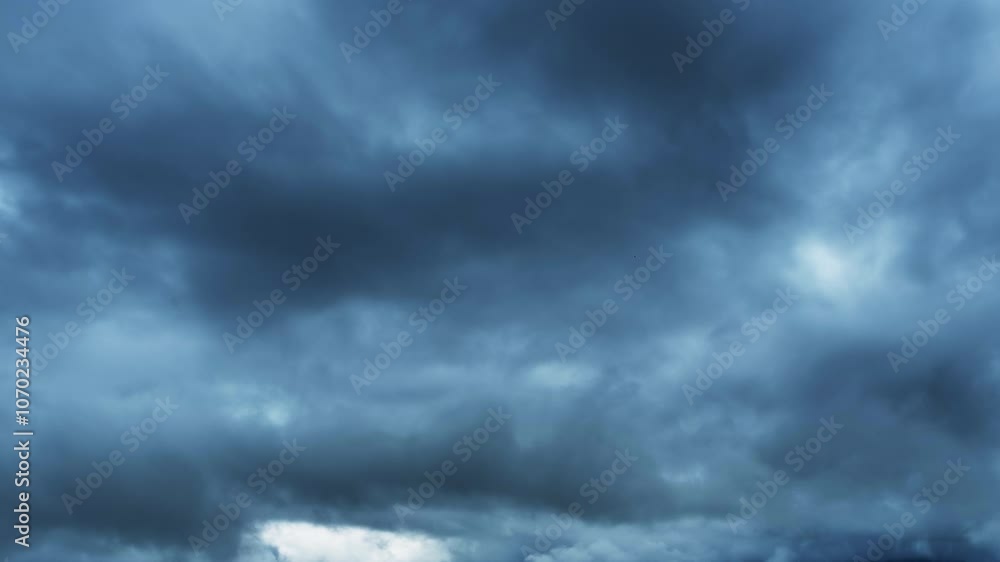 Dramatic dark storm clouds are moving fast, timelapse, 4k Dramatic dark storm clouds are moving fast, timelapse, 4k
