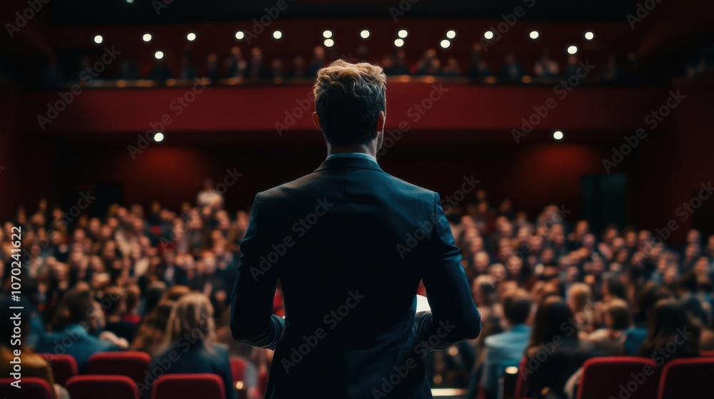 Speaker at Conference. Speaker at Conference.