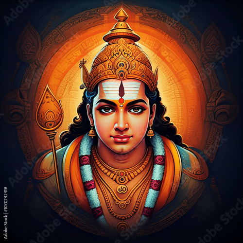 Traditional depiction of Lo...