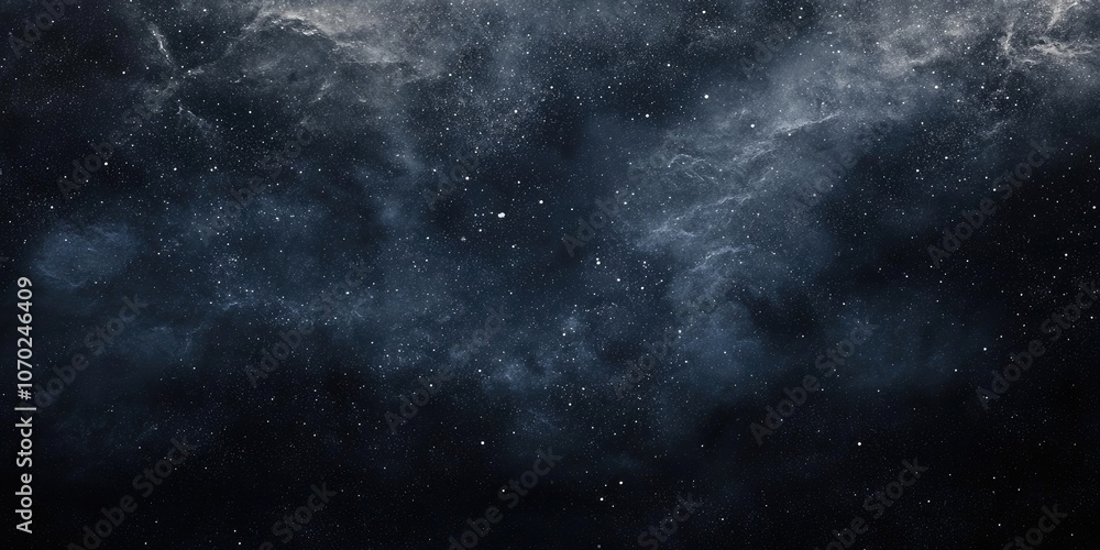 Fototapeta premium Ideal mottled empty dark backdrop with lighter specks.