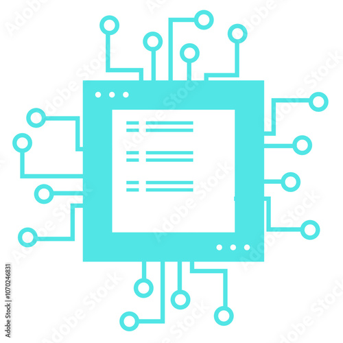 Electronic Microchip Circuits