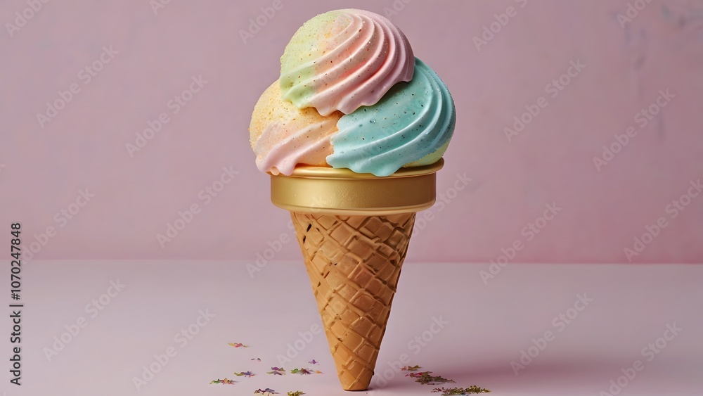 Pastel Yummy Ice Cream Pastel Yummy Ice Cream