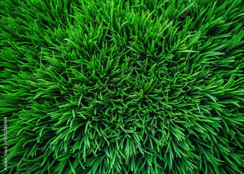 Dark Green Grass Top View Close-Up Background, Fashion Photography