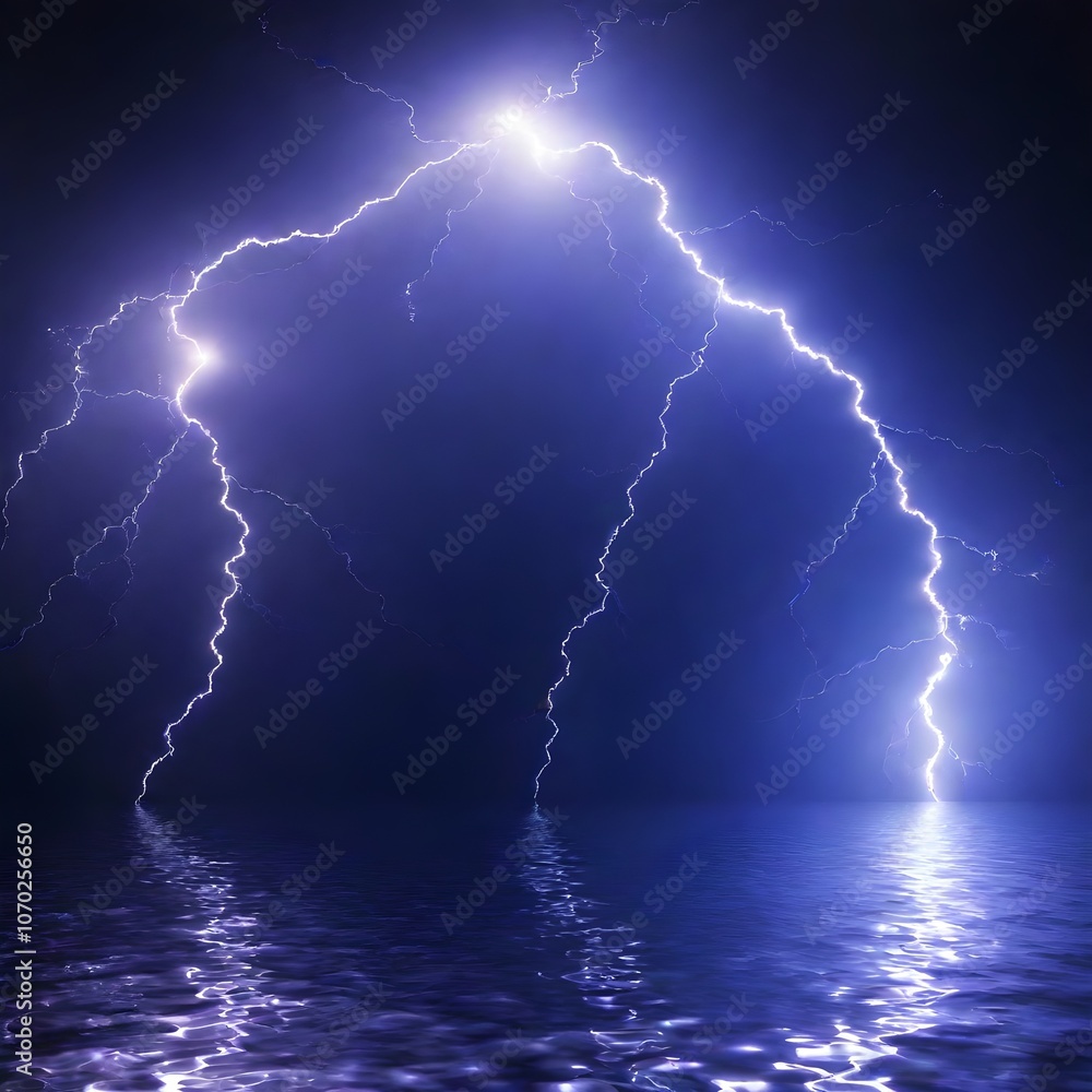 electric thunder lightning bolts against dark background dynamic natural energy electric thunder lightning bolts against dark background dynamic natural energy