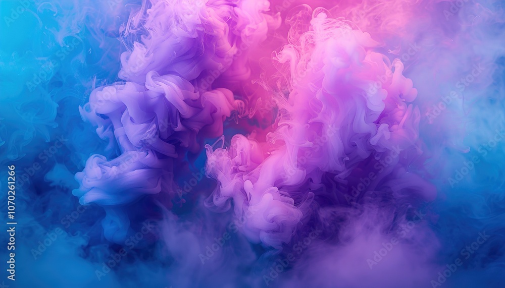 Abstract colored smoke. Neon pink purple Abstract colored smoke. Neon pink purple
