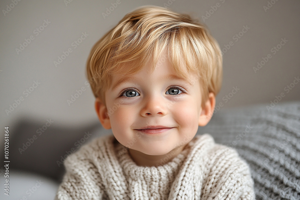 portrait of an white little boy with a smile portrait of an white little boy with a smile