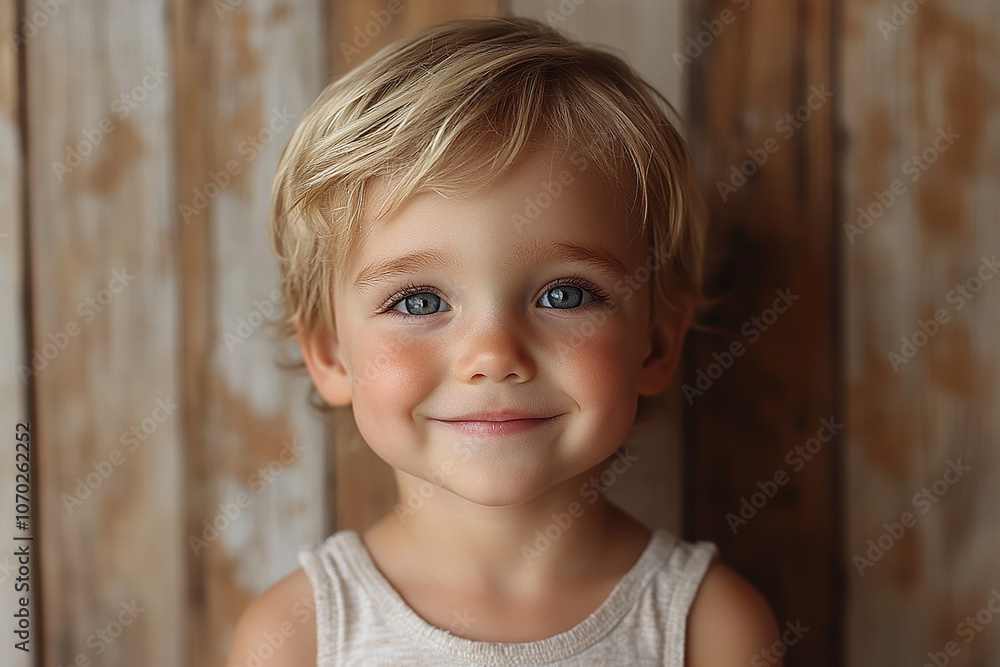 portrait of an white little boy with a smile portrait of an white little boy with a smile