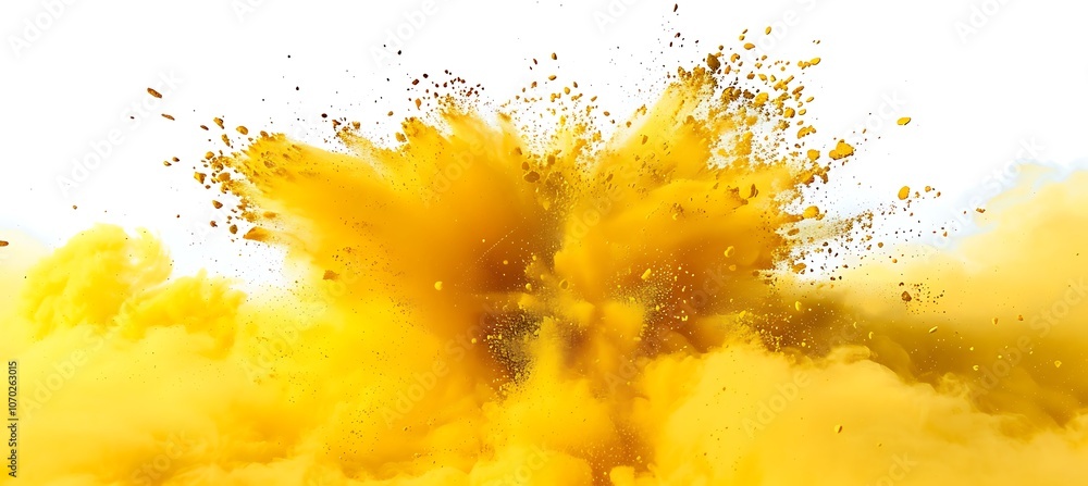 The Science and Art Behind Yellow Color Powder Explosion The Science and Art Behind Yellow Color Powder Explosion