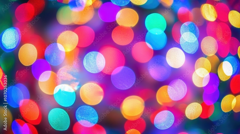 Colorful bokeh lights, vibrant and festive, creating a lively atmosphere. Colorful bokeh lights, vibrant and festive, creating a lively atmosphere.