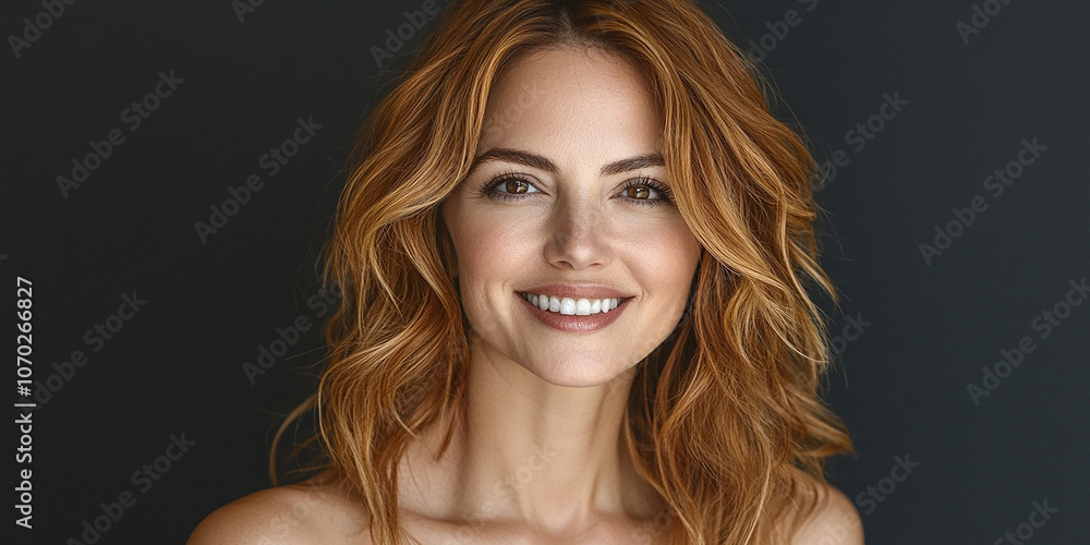 portrait of an woman on a studio background portrait of an woman on a studio background