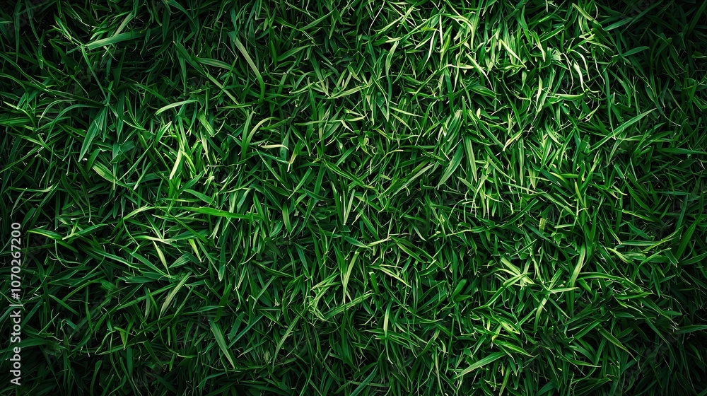 Lush Green Grass Close-Up Texture Lush Green Grass Close-Up Texture