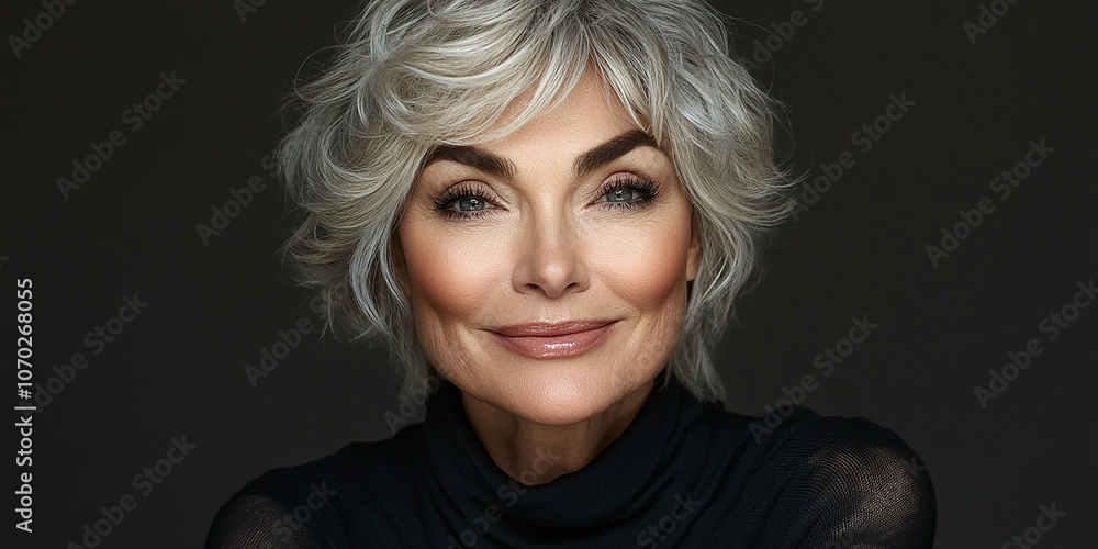 portrait of an woman on a studio background portrait of an woman on a studio background