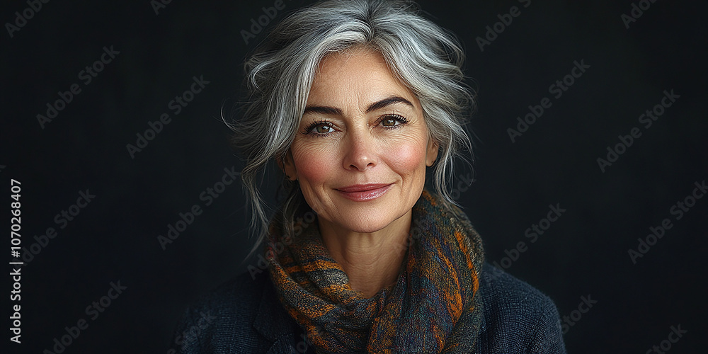 portrait of an woman on a studio background portrait of an woman on a studio background