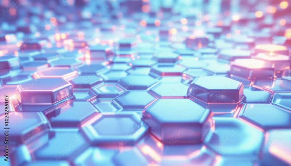 abstract background with hexagons abstract background with hexagons