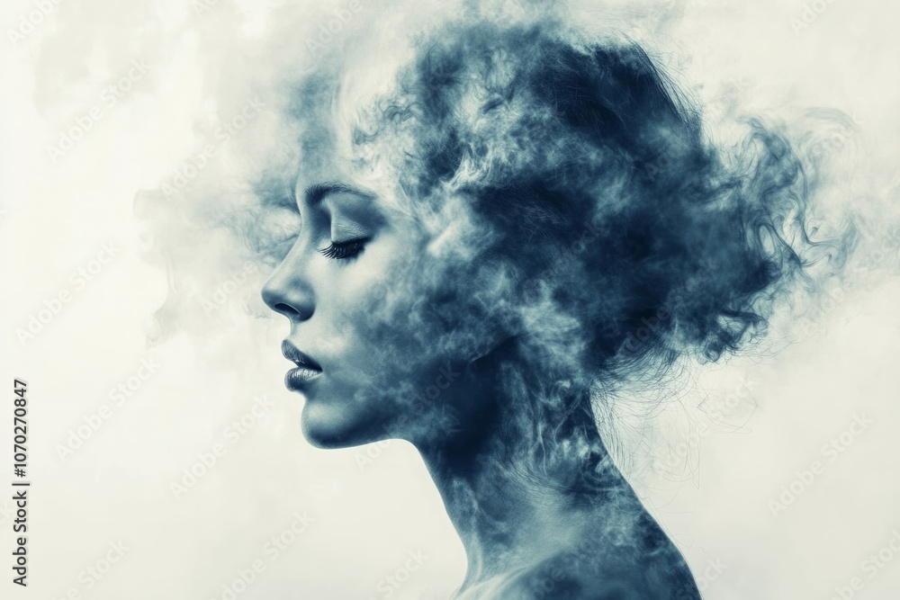 portrait of a foggy woman
portrait of a foggy woman